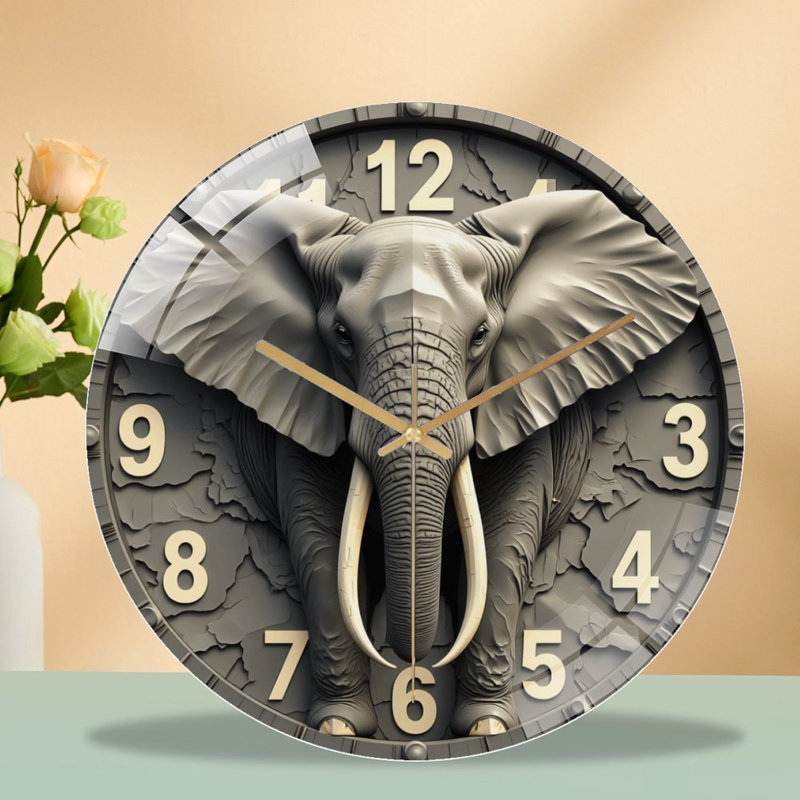 Horloge murale Elephant