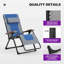 Fauteuil inclinable d'extérieur surdimensionné avec chaise matelassée pour l'extérieur-436113730