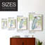 «So Cali Christmas Collection B», reproduction encadrée - bois massif-374486896-374486897