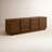Collins 70" Media Console in Natural Walnut