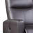 Brown Top Grain Leather Match Power Motion Recliner