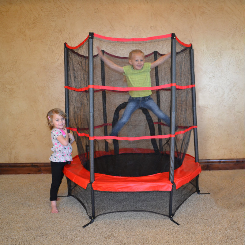 Trampoline ronde 55 po pour école maternelle