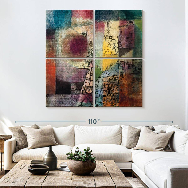 Untitled II 1914, 74" H x 74" W