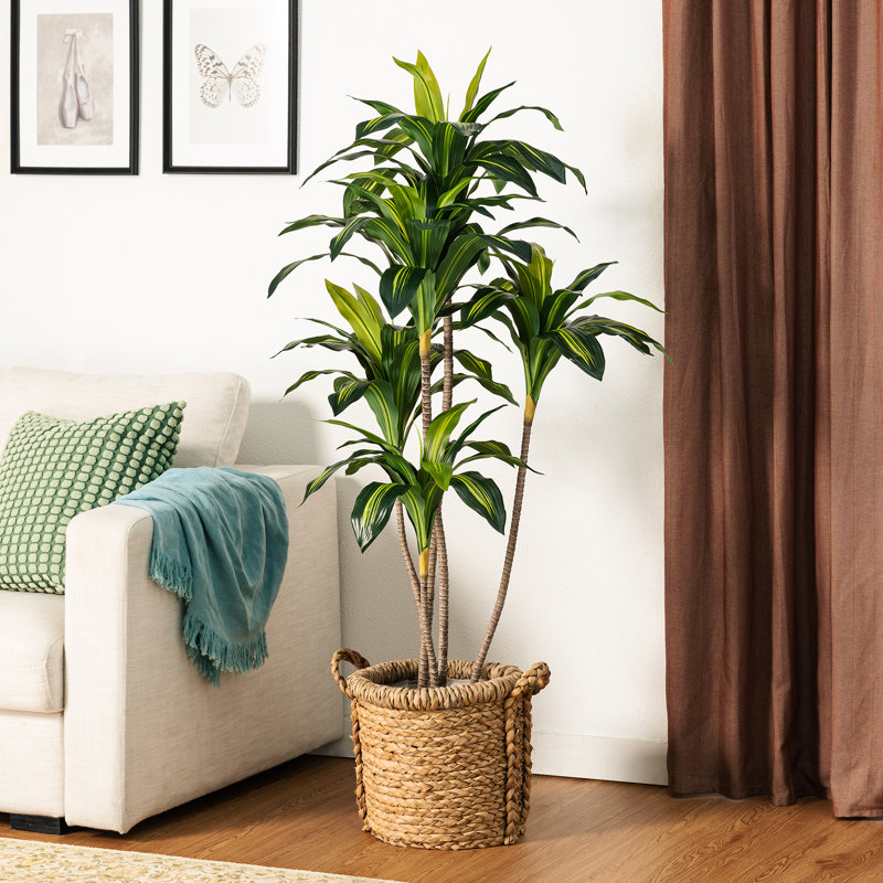 Faux arbre 54 po Dracaena Fragrans