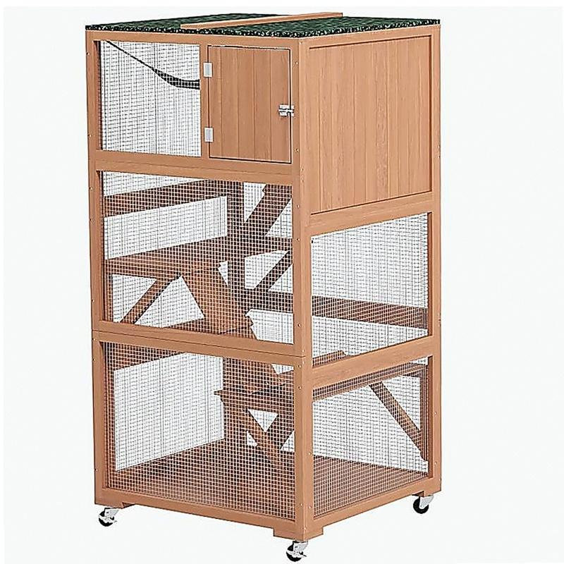 Maison d'extérieur en bois pour chat, maison pour animaux