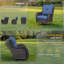 Swivel and sliding wicker patio chairs-2117509930-2117509928