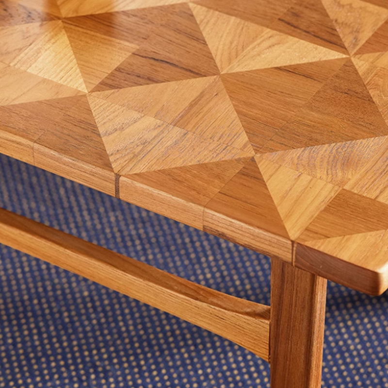 Creative Mosaic design solid wood coffee table