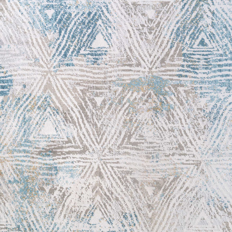 Rangler Abstract Area Rug, Rectangle 60 x 110cm