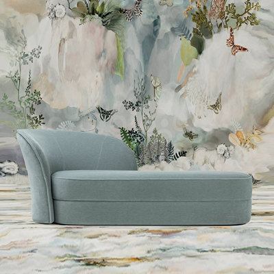 Chaise longue décontractée en flanelle de mode créative