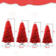 Arbre de Noël 5 pi - Arbre en PVC pur avec 624 pointes, branches articulées pour une installation facile, support en métal stable, décoration audacieuse des Fêtes-2107885114