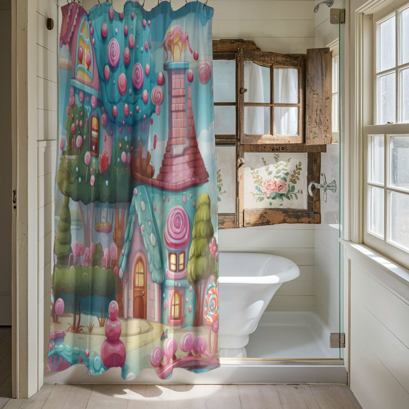 Rideau de douche Sweet Hideaway - Premium, H 74 po x l 71 po