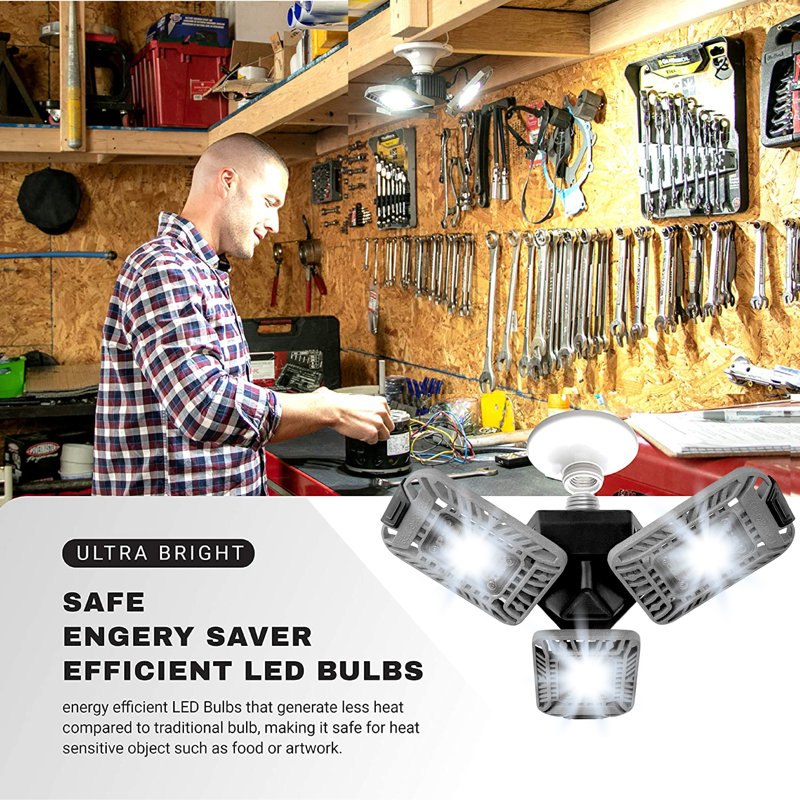 Bell + Howell TriBurst Pro 5500 Lumens Multi-Directional LED Ceiling Light