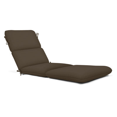 Ashok Lisle Sunbrella Outdoor 74"" Chaise Lounge Cushion -  Lark Manor™, 358B571DA54B495485165D50A1B4F35B