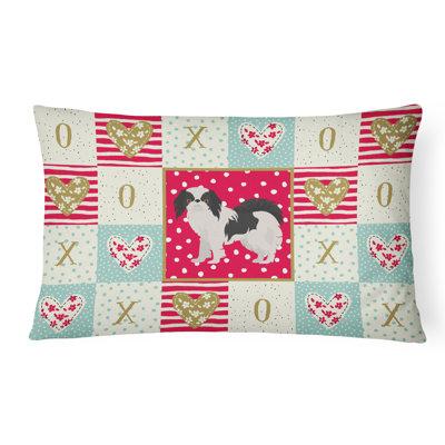  Coussin lombaire intérieur / extérieur Japanese Chin # 2 Love