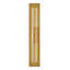 Cecily 2 - Light Dimmable Heritage Brass Flush Mounted Sconce
