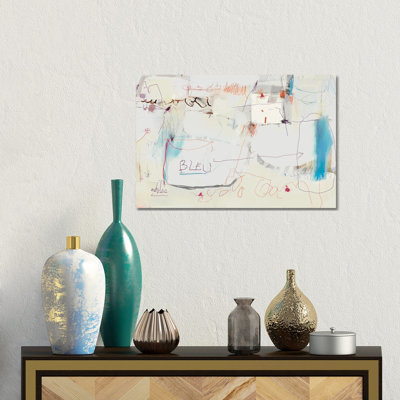 Bleu Is Blue - Framed Wall Art Print