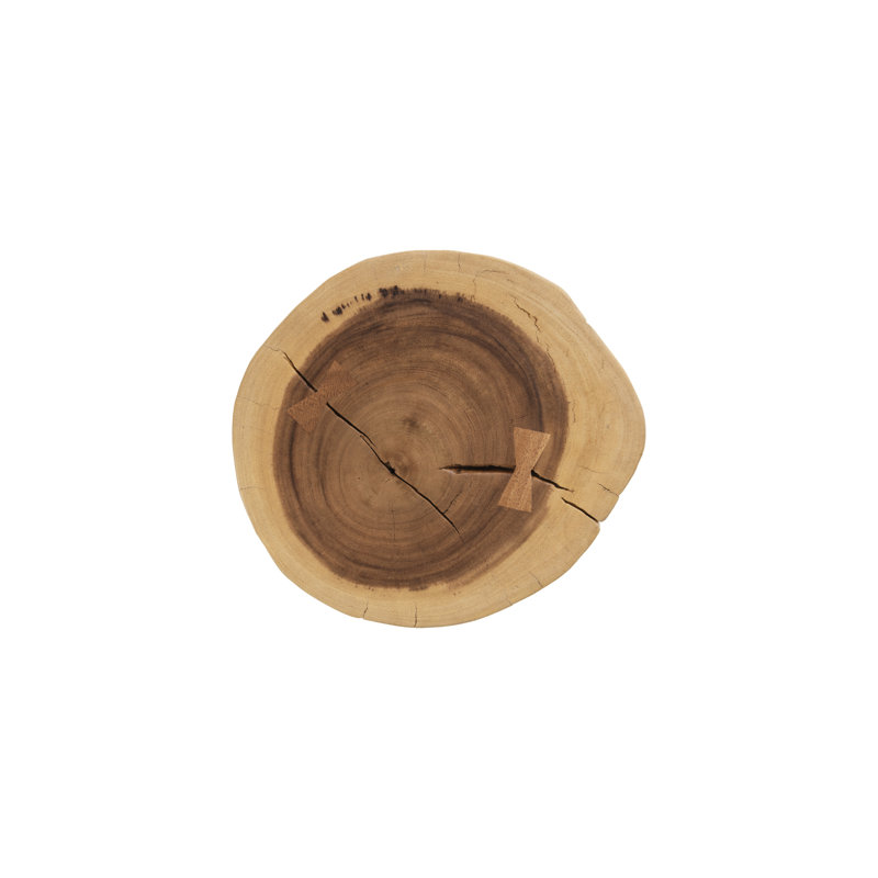 Chamcha Wood Accent Stool