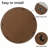 Wooden Farmhouse Round Wall Mirror
