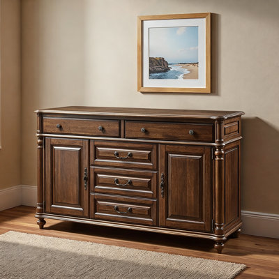 High-End Solid Wood Sideboard