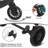 3-In-1 Pet Stroller With Adjustable Handle, 4 Wheels Cat Dog Jogger Stroller With Detachable Carrier-106571618