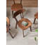 Chaises d'appoint 100% chêne massif H 17,7 po-369827927