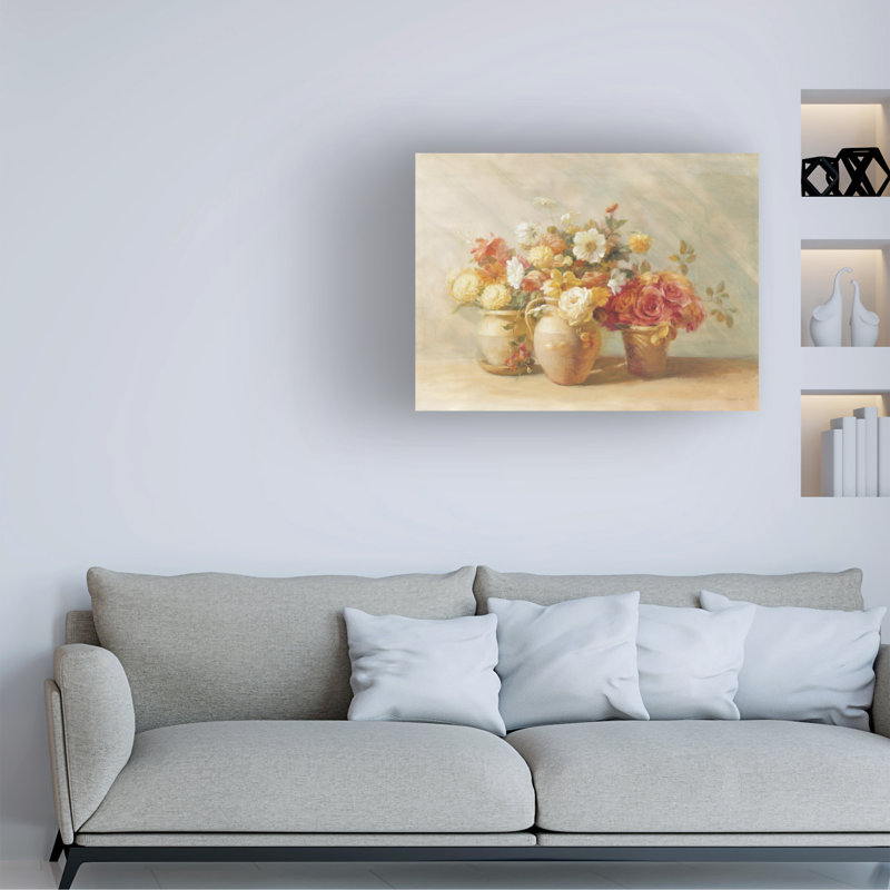 Art sur toile Danhui Nai Sunny Bouquet, H 35 po x l 47 po