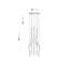Rainfall 25 - Light Pendant-640327494-640327496-640327498