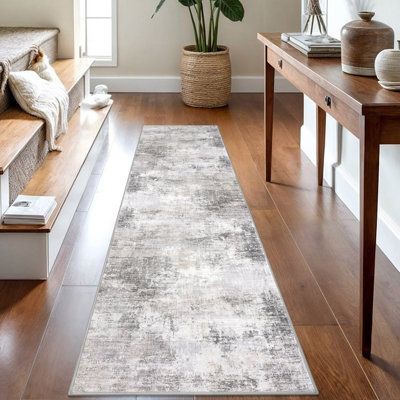 Washable Area Rugs Non Slip Bedroom Rug Living Room Rugs with Rubber Backing