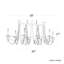 Vesca 8 Light 58in Rectangular Chandelier in Black with Clear Heritage Handcut Crystals-231981039-231981042