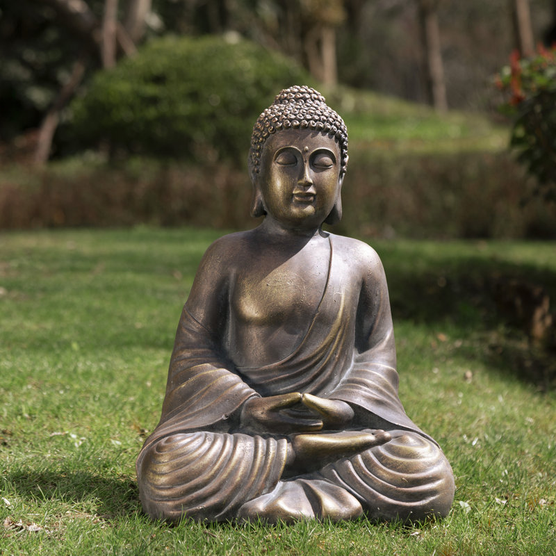 Xiomara Fantasy & Sci-Fi MGO Garden Statue, 19" H x 14.25" W x 9.5" D