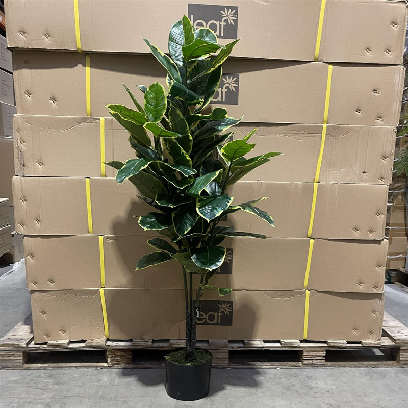 120cm Faux Yucca Tree in Pot Liner