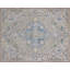Tapis beige / bleu en laine fait à la main Bungalow-207686783