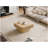 31.5'' Square Coffee Table with Spacious Hidden Storage, Solid Wood Veneer, Modern Design for Living Room and Office-2073021634