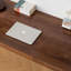 Bureaux rectangulaires en bois massif brun noisette-107286983