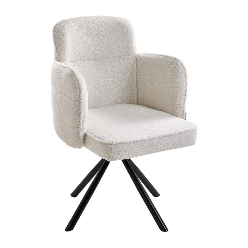 Upholstered Swivel Accent Chair