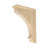 14 in x 3-1/4 in x 9 in Unfinished Large Solid Traditional Plain Wood Bracket Corbel-51893937-104563742
