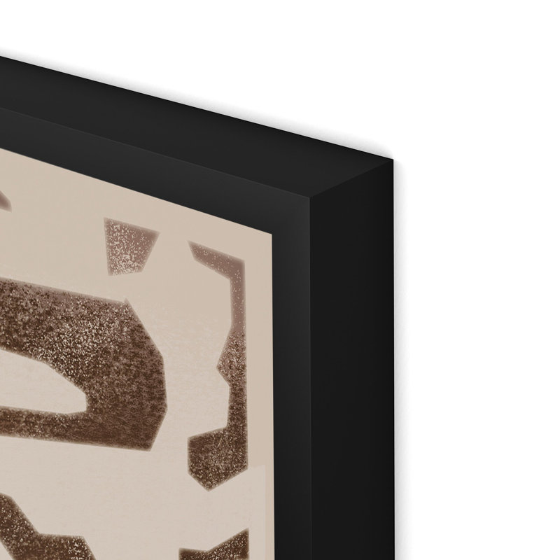 Block Sand II Print by Coup D'Esprit, 40" H x 60" W, Vertical Grain White Oak