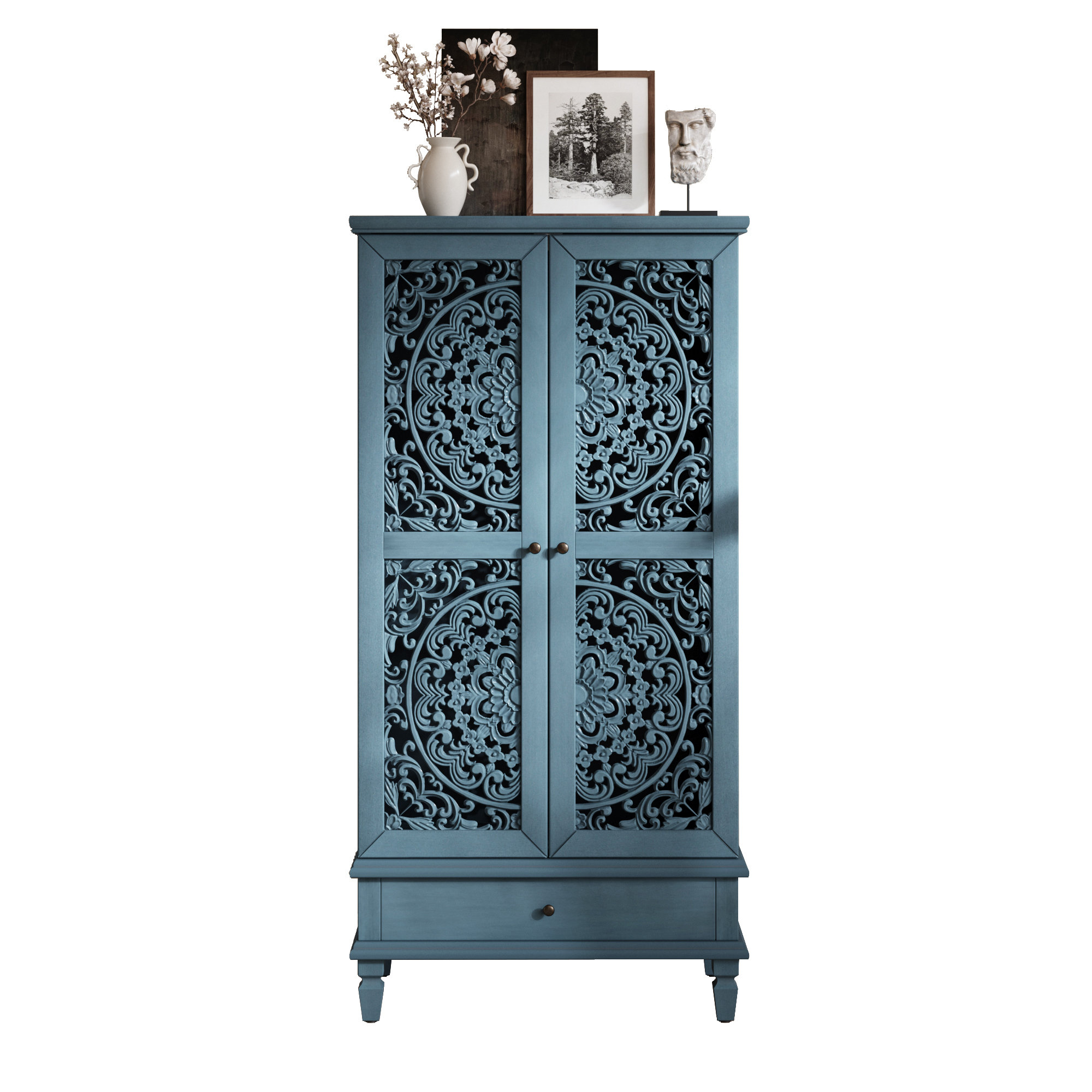 Ophelia & Co. Storage Cabinet With Doors And Drawers - Wayfair Canada