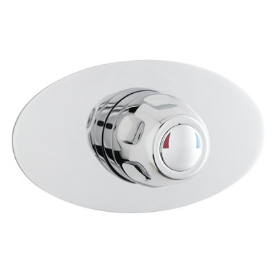 Single Concealed Thermostatic Shower Valve