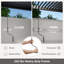 Pergola en aluminium avec toit à persiennes réglable l 10 pi x P 12 pi-132793768-131428984-131660594