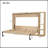 Full Size Murphy Bed With Bookshelf