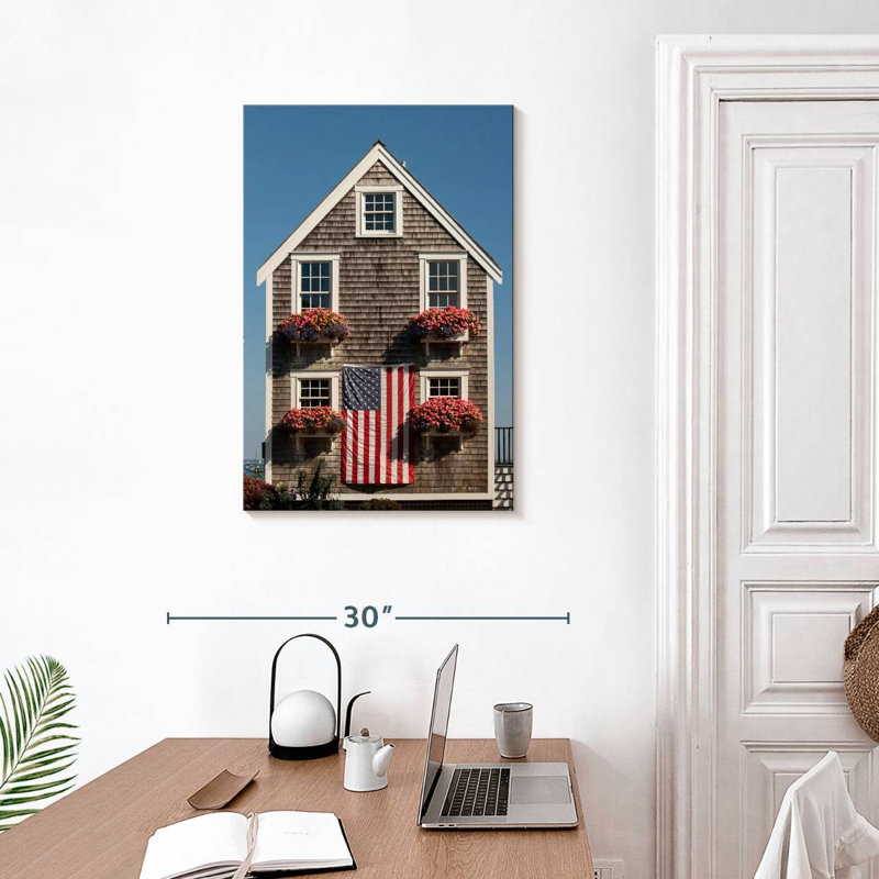 Lilie House Portrait, 30" H x 20" W