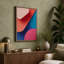 Colour Harmony Geometric - Wrapped Canvas-425665190-425665194