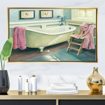 Cottage Old-Fashioned Bathroom I - reproduction d'art