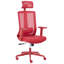 Beliani ENSO Fabric Office Chair with Headrest