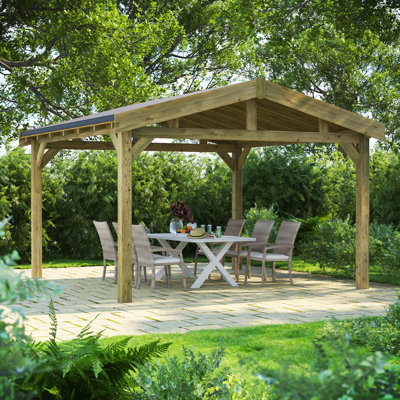18x10 Powersheds Apex Gazebo