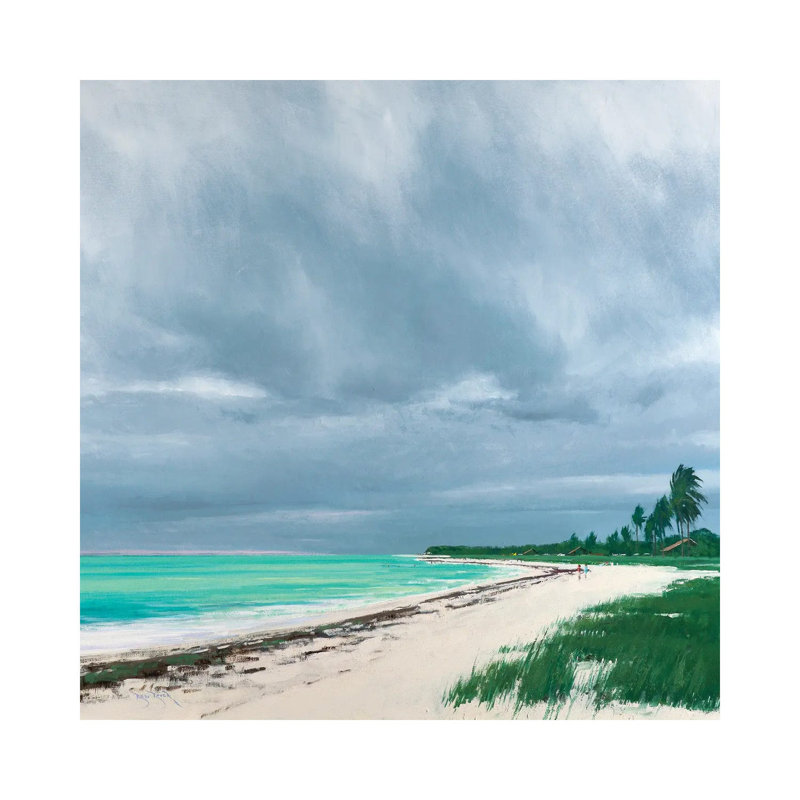 Sandspur Beach Florida 1 Piece Wrapped Canvas Painting, 93.98 cm H x 93.98 cm W x 3.175 cm D