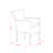 7 Piece Outdoor Patio Conversation Sets Consist of a Rectangle Wicker Dining Table with Glass Top and 6 Backyard Armchair with Cushion, Natural Linen-642267885