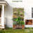 70 In. Metal Garden Bed With Trellis-312348542