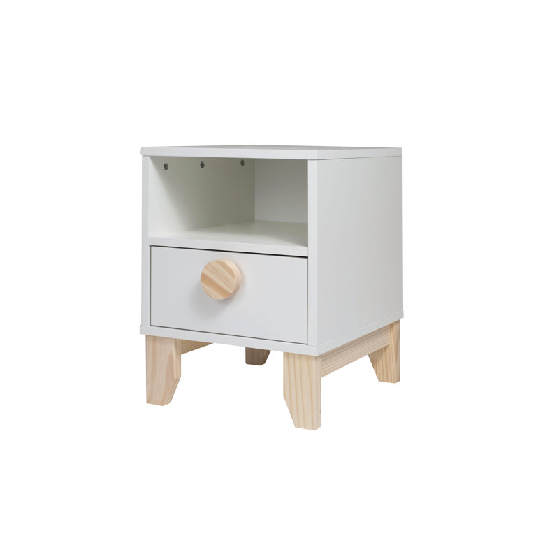 Herod 40 cm W Bedside Table